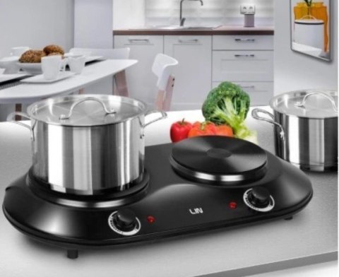 LIN Kuchenka elektryczna dwupolowa LIN LE-25P2N dwa pola