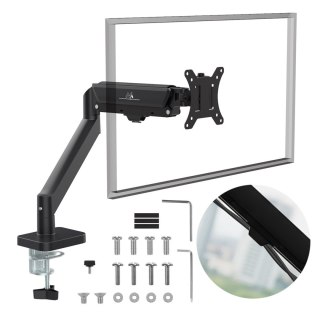 Maclean MACLEAN UCHWYT NA MONITOR, SPRĘŻYNA GAZOWA, 17"-32", 2-10KG, BLACK MC-133