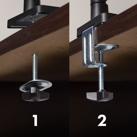 Maclean MACLEAN UCHWYT NA MONITOR, SPRĘŻYNA GAZOWA, 17"-32", 2-10KG, BLACK MC-133