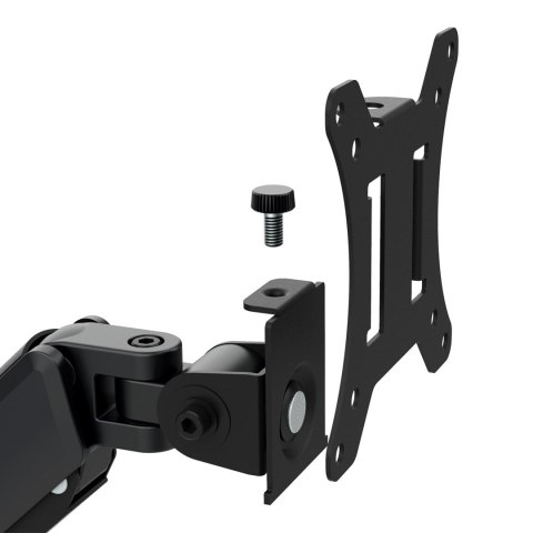 Maclean MACLEAN UCHWYT NA MONITOR, SPRĘŻYNA GAZOWA, 17"-32", 2-10KG, CZARNY MC-135