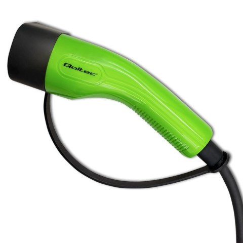 Qoltec Qoltec Mobilna ładowarka EV z regulacją 2w1 Typ2 11kW CEE 5 PIN LCD 3 fazy Przenośna5m