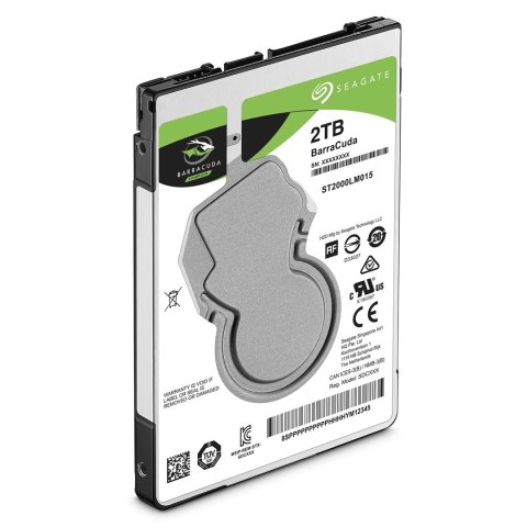 Seagate Dysk HDD Seagate Barracuda ST2000LM015 (2 TB ; 2.5"; 128 MB; 5400 obr/min)