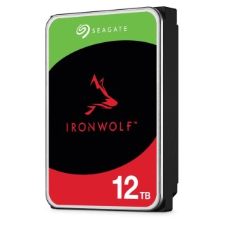 Seagate Dysk HDD Seagate IronWolf ST12000VN0008 (12 TB ; 3.5"; SATA; 256 MB; 7200 obr/min)