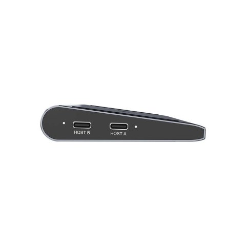 UNITEK UNITEK STACJA DOKUJĄCA KVM 2X HDMI, 1X DP 4K, USBC, MST, HDMI 2.0 Z PODSTAWKĄ