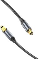 Vention Kabel audio optyczny Vention w oplocie z aluminiowym złączem 10m czarny