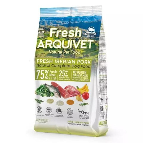 ARQUIVET ARQUIVET FRESH Półwilgotna karma dla psa wieprzowina iberyjska i ryba oceaniczna 2,5 kg