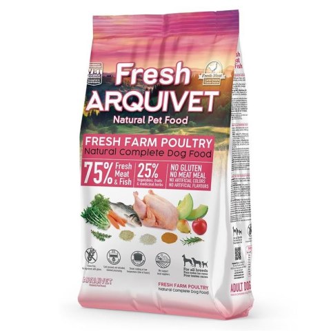 ARQUIVET ARQUIVET Fresh Kurczak i Ryba Oceaniczna - półwilgotna karma dla psa - 10 kg