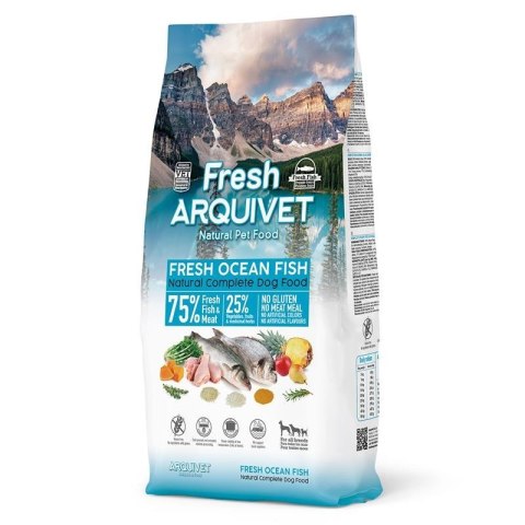 ARQUIVET ARQUIVET Fresh Ryba Oceaniczna - półwilgotna karma dla psa - 10 kg