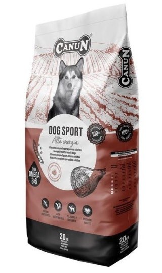 Canun CANUN Dog Sport Wołowina - sucha karma dla psa - 20 kg