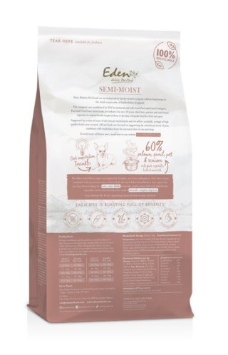 Eden Eden Półwilgotna Łosoś i Przepiórka 10 kg