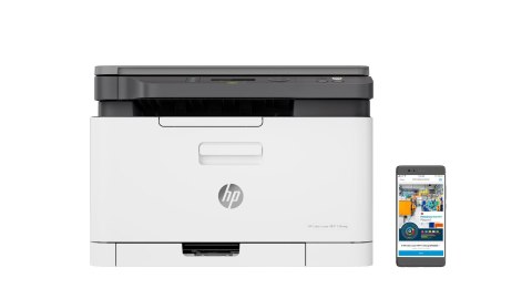 Hewlett-Packard Urządzenie wielofunkcyjne HP Color Laser MFP 178nw 4ZB96A (laserowe, laserowe kolor; A4; Skaner płaski) (WYPRZEDAŻ)