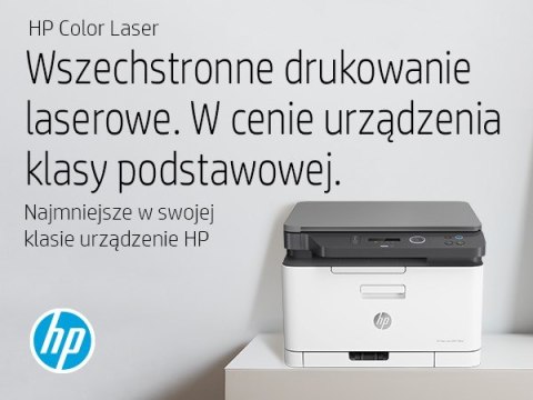 Hewlett-Packard Urządzenie wielofunkcyjne HP Color Laser MFP 178nw 4ZB96A (laserowe, laserowe kolor; A4; Skaner płaski) (WYPRZEDAŻ)