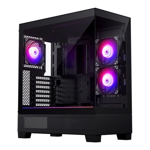 Phanteks Phanteks XT View Tempered Glass Windows, D-RGB - black (WYPRZEDAŻ)