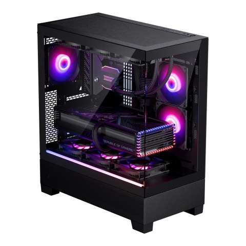 Phanteks Phanteks XT View Tempered Glass Windows, D-RGB - black (WYPRZEDAŻ)
