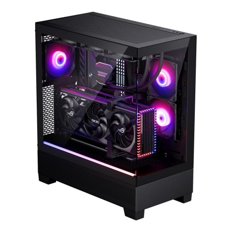 Phanteks Phanteks XT View Tempered Glass Windows, D-RGB - black (WYPRZEDAŻ)