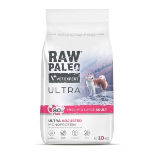 VetExpert Raw Paleo Ultra Pork Medium&Large Adult 10kg