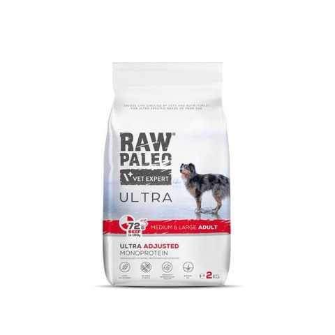 VetExpert VetExpert Raw Paleo Ultra Wołowina Medium&Large Adult 10kg