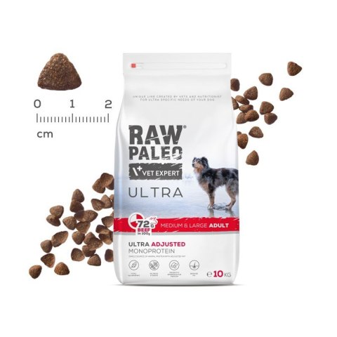 VetExpert VetExpert Raw Paleo Ultra Wołowina Medium&Large Adult 10kg