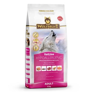 WOLFSBLUT WOLFSBLUT VETLINE HYPOALLERGENIC 12KG