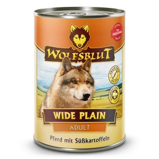 WOLFSBLUT WOLFSBLUT Wide Plain Adult horse/sweet potatos 395g