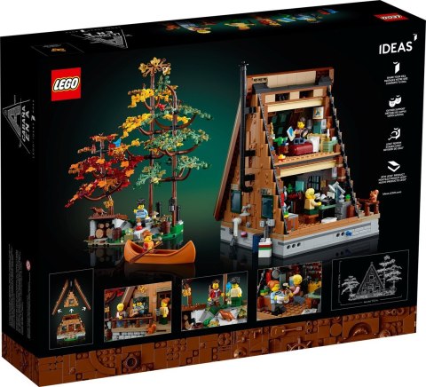 Lego LEGO Ideas 21338 Chatka w kształcie litery A