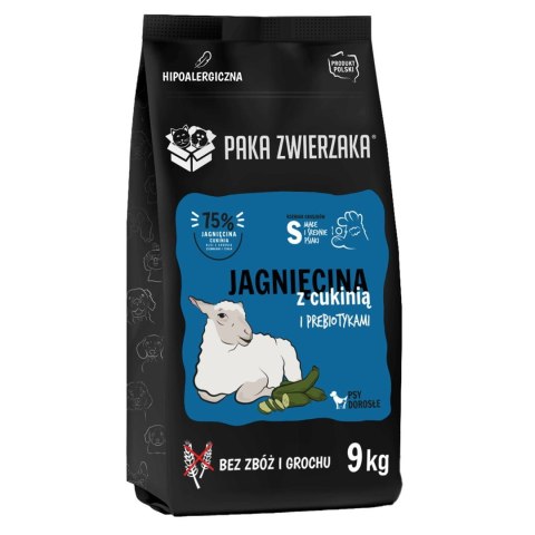 PAKA ZWIERZAKA Paka Zwierzaka Seventh Heaven Jagnięcina z cukinią ''S'' 9kg
