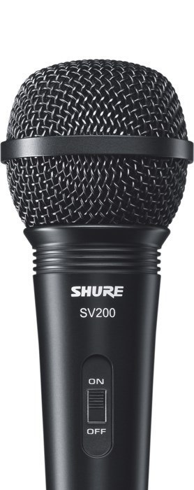 SHURE Shure SV200 - Mikrofon dynamiczny, uniwersalny, kardioidalny, włącznik, kabel