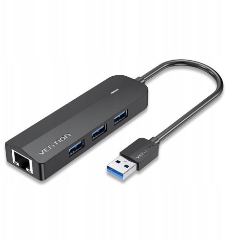 Vention Hub 5w1 Vention USB 3.0 z adapterem Gigabit Ethernet