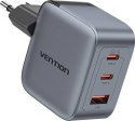Vention Ładowarka Vention 70W GaN PD 1x USB-A 2x USB-C czarna