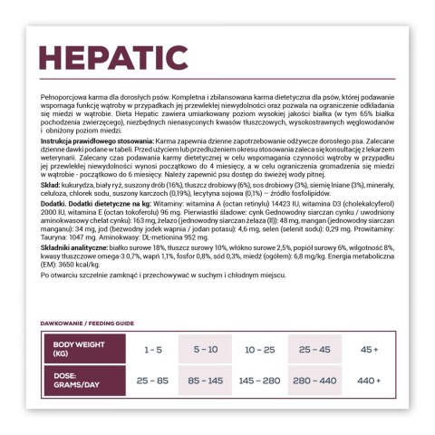 VetExpert VetExpert Veterinary Diet Hepatic dog 2kg