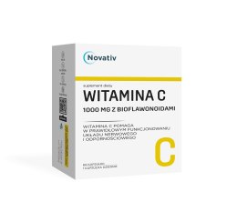 MEDICINAE Novativ Witamina C 1000 mg z bioflawonoidami, kaps.,60 szt