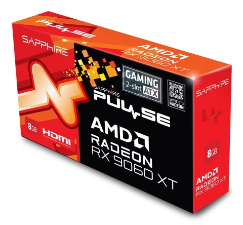 Sapphire Karta graf. SAPPHIRE PULSE RX 9060 XT GAMING 8GB