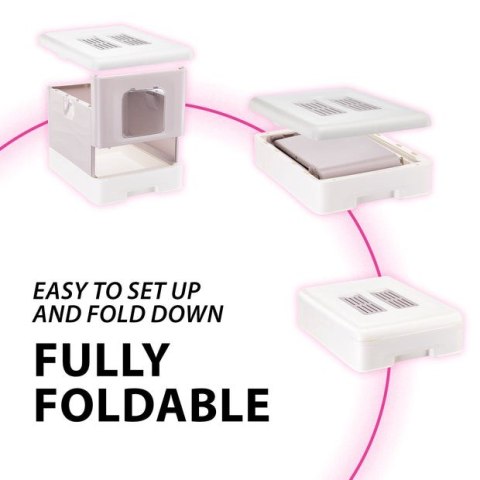 FERPLAST FERPLAST SAHARA TOILET GREEN kuweta dla kota