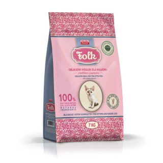 Folk FOLK Delikatny posiłek dla malucha z królikiem i jagnięciną 7kg