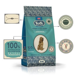 Folk FOLK Mazurski gulasz z jelenia z burakami i dodatkiem żurawiny 12kg