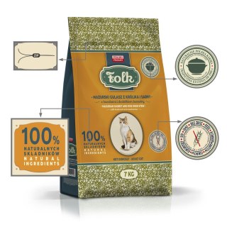 Folk FOLK Mazurski gulasz z królika i sarny z burakami i dodatkiem żurawiny 7kg