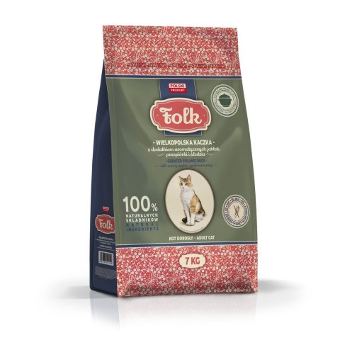 Folk FOLK Wielkopolska kaczka z dodatkiem aromatycznych jabłek, przepiórki i śledzia 7kg