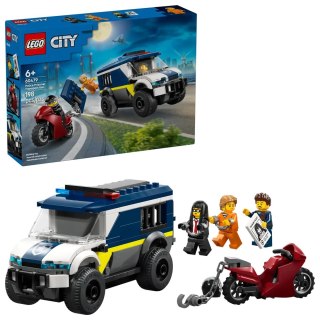 Lego LEGO City 60479 Policyjna furgonetka do transportu więźniów