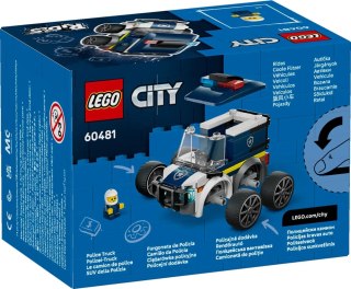 Lego LEGO City 60481 Wyścigówki: ciężarówka policyjna