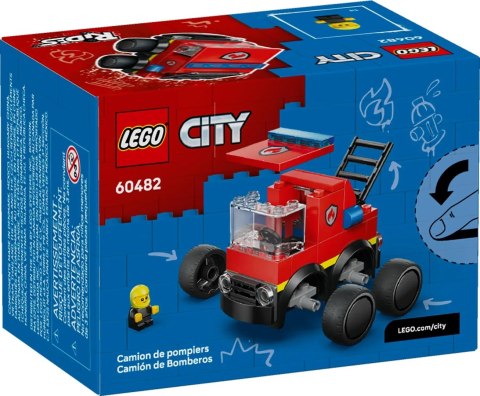 Lego LEGO City 60482 Wyścigówki: ciężarówka strażacka