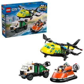 Lego LEGO City 60505 Samolot, wóz serwisowy i poduszkowiec
