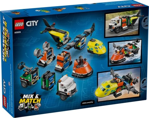Lego LEGO City 60505 Samolot, wóz serwisowy i poduszkowiec