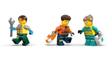 Lego LEGO City 60505 Samolot, wóz serwisowy i poduszkowiec