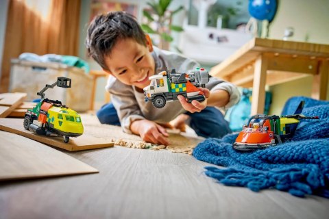 Lego LEGO City 60505 Samolot, wóz serwisowy i poduszkowiec