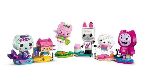 Lego LEGO GABBY'S DOLLHOUSE 11215 Koci przyjaciele Gabby do zbudowania