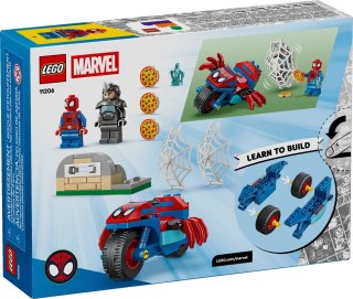 Lego LEGO Marvel Spiderman 11206 Spidey na motocyklu vs. Rhino