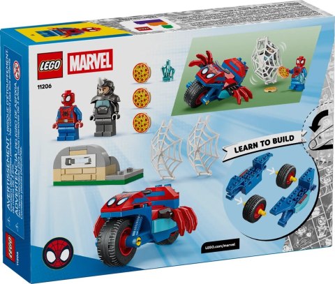 Lego LEGO Marvel Spiderman 11206 Spidey na motocyklu vs. Rhino