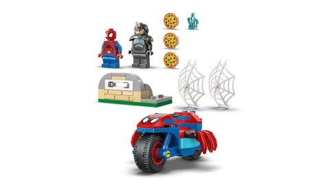 Lego LEGO Marvel Spiderman 11206 Spidey na motocyklu vs. Rhino