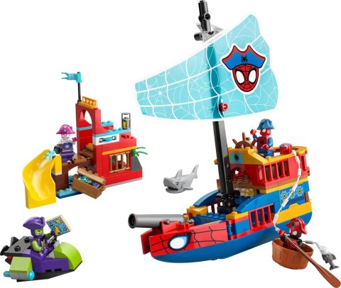 Lego LEGO Marvel Spiderman 11208 Piracki statek drużyny Spider-Mana