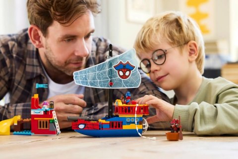 Lego LEGO Marvel Spiderman 11208 Piracki statek drużyny Spider-Mana